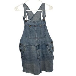 Free People Ziggy Size 27 Light Wash Denim Overalls CUTE! Great Shape